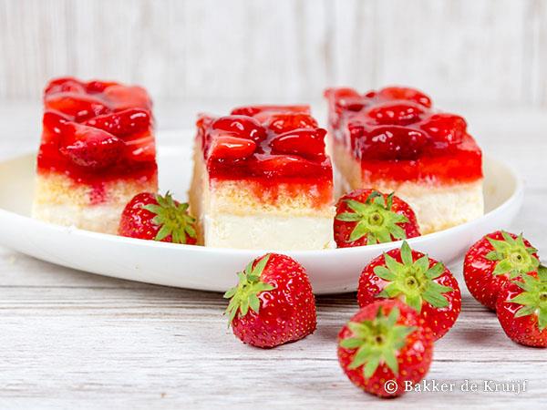 Gluten&Lactose arm-gebak aardbei