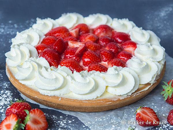 Aardbei vlaai