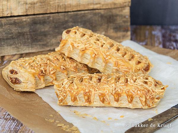 Ham kaas broodje