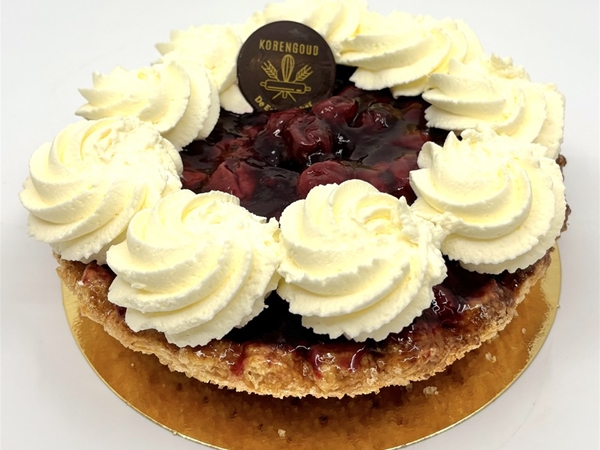 Kersen slagroomschelp