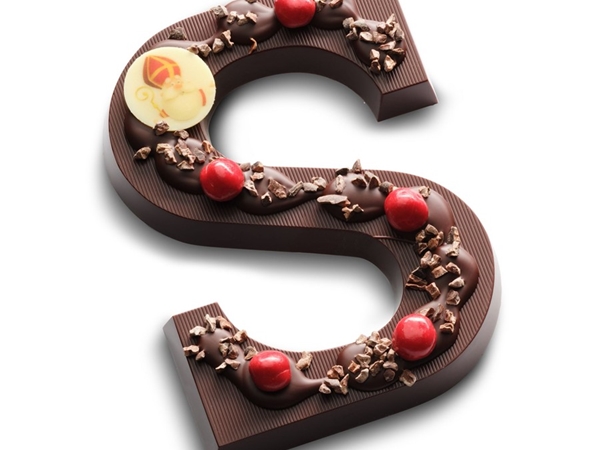 Chocolade letter puur